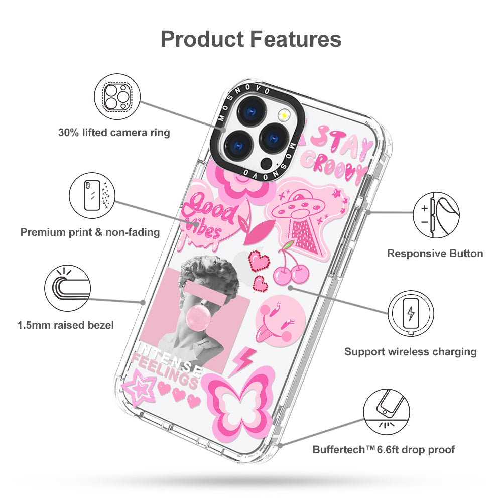 Pink Culture Phone Case - iPhone 13 Pro Max Case