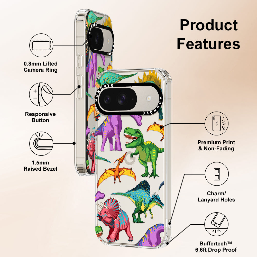 Dinosaur World Phone Case - Google Pixel 9 Case