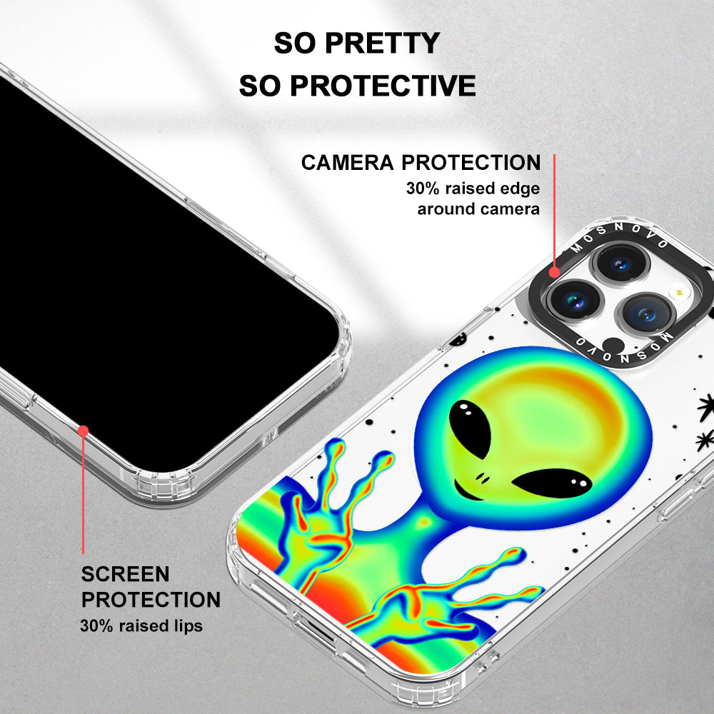 Alien Piece Phone Case - iPhone 14 Pro Max Case