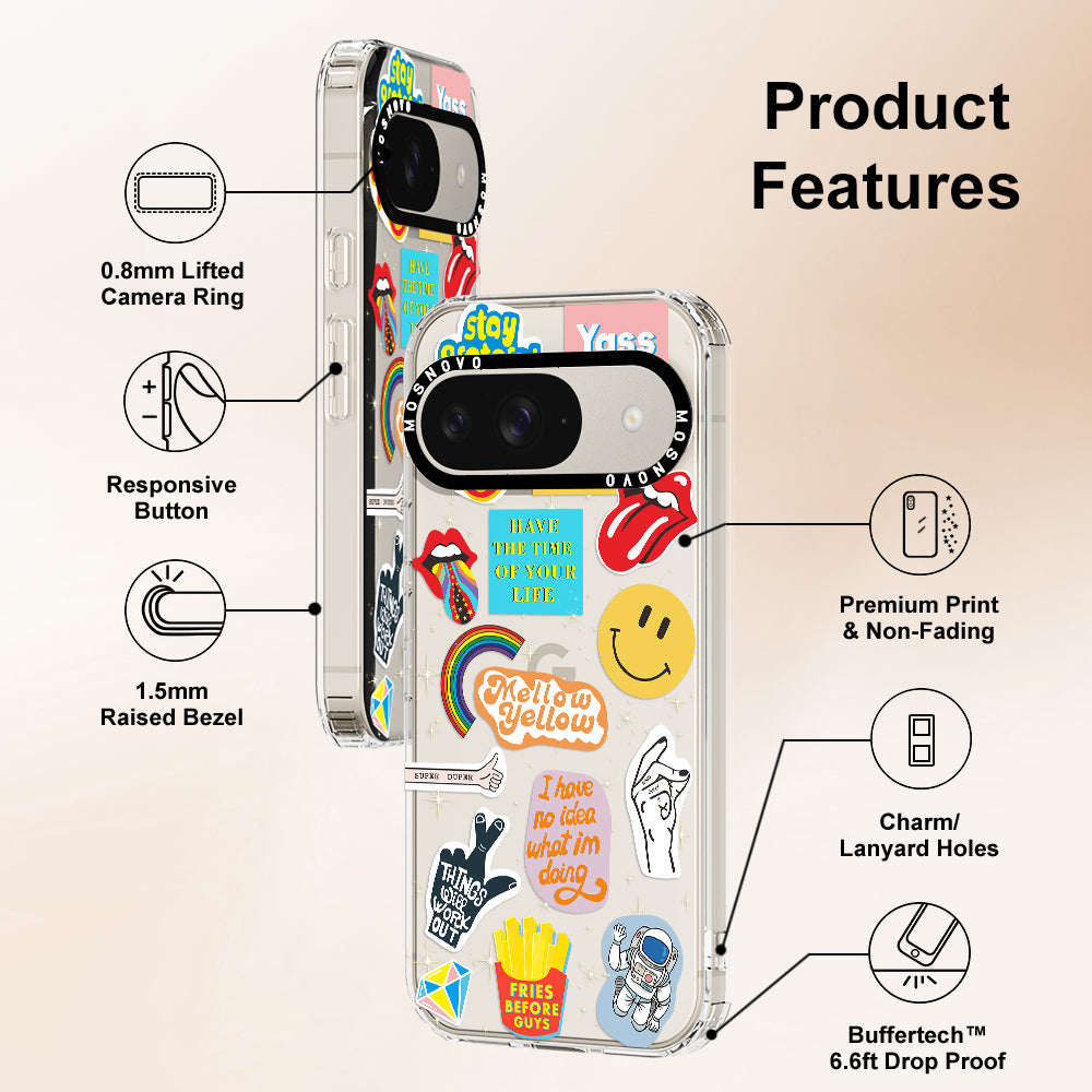 Pop Culture Phone Case - Google Pixel 9 Case