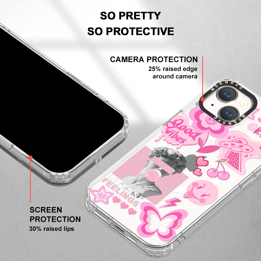 Pink Culture Phone Case - iPhone 14 Plus Case