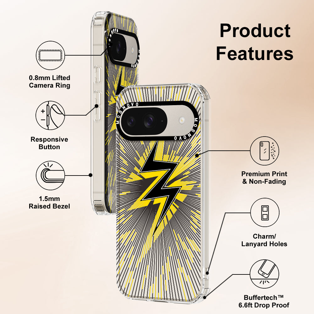 Lightning Bolt Phone Case - Google Pixel 9 Case