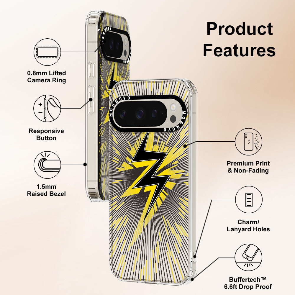 Lightning Bolt Phone Case - Google Pixel 9 Pro Case