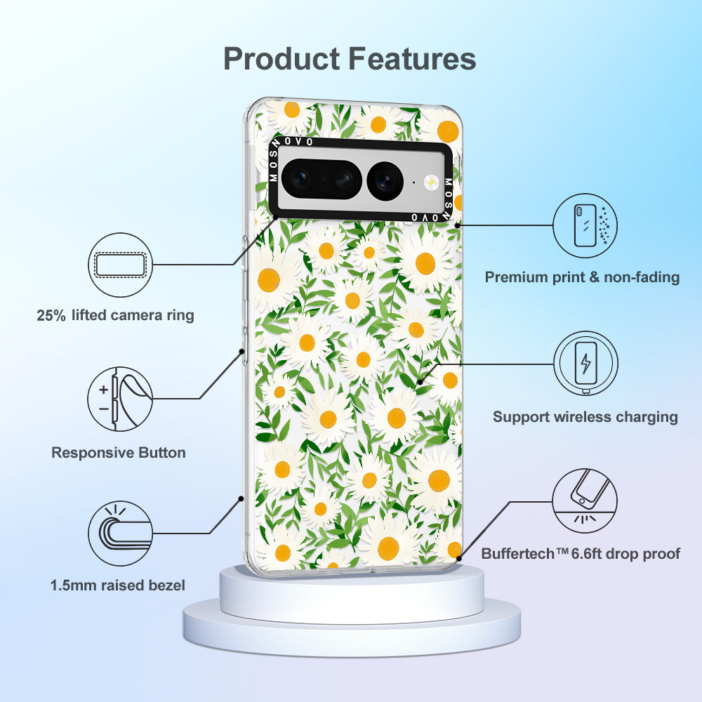 Daisies Phone Case - Google Pixel 7 Pro Case