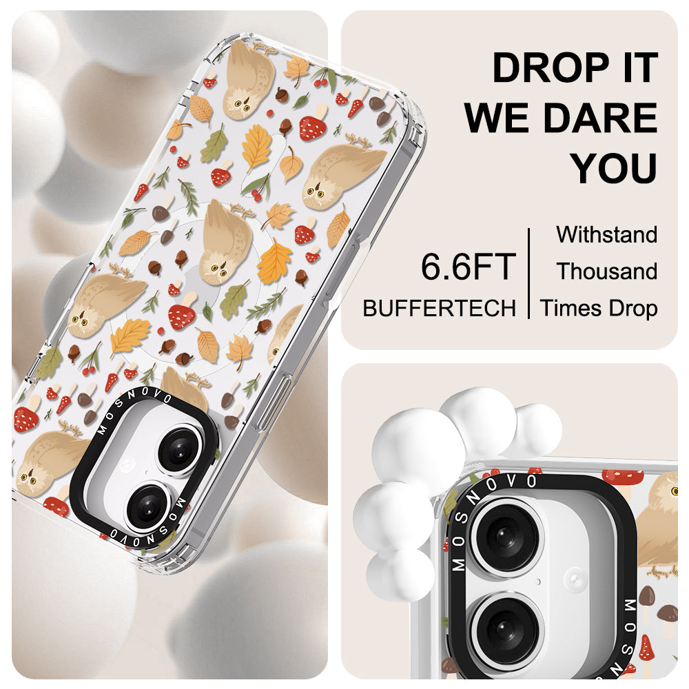 Autumn Owl Phone Case - iPhone 16 Case - MOSNOVO