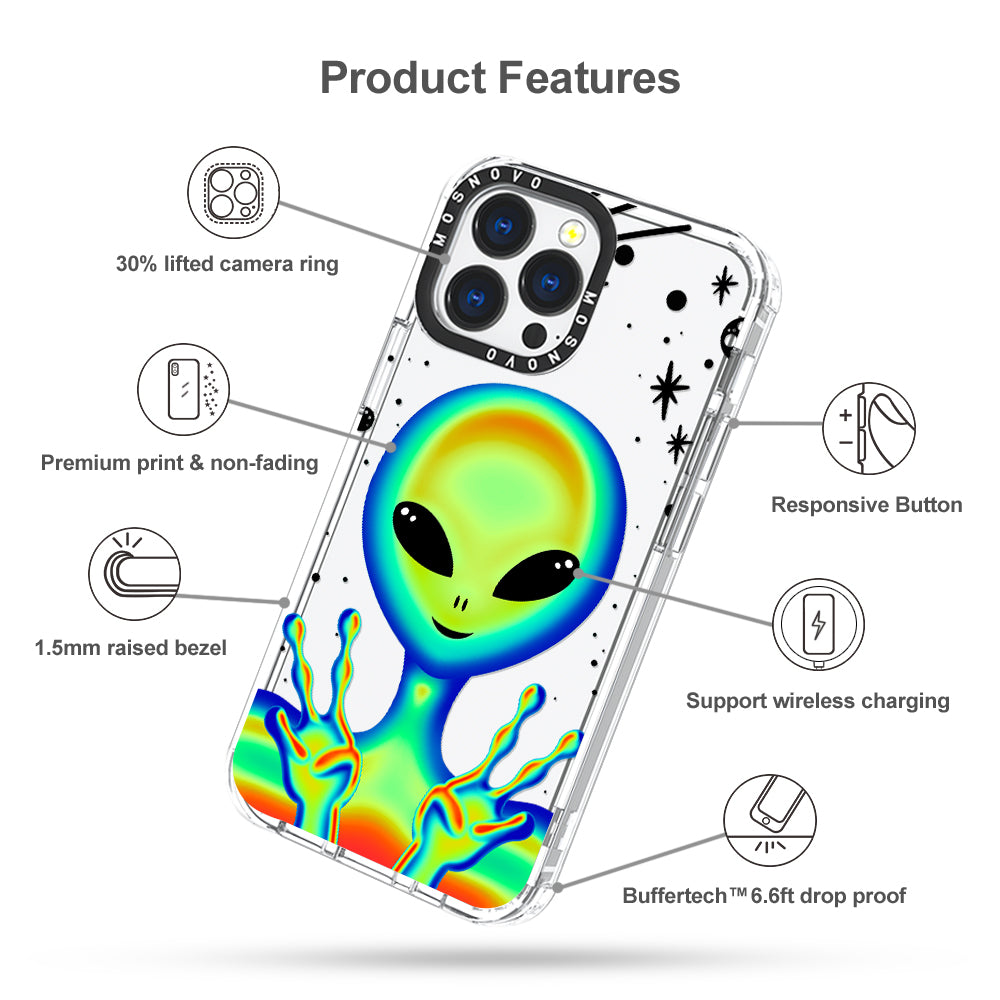 Alien Piece Phone Case - iPhone 13 Pro Case