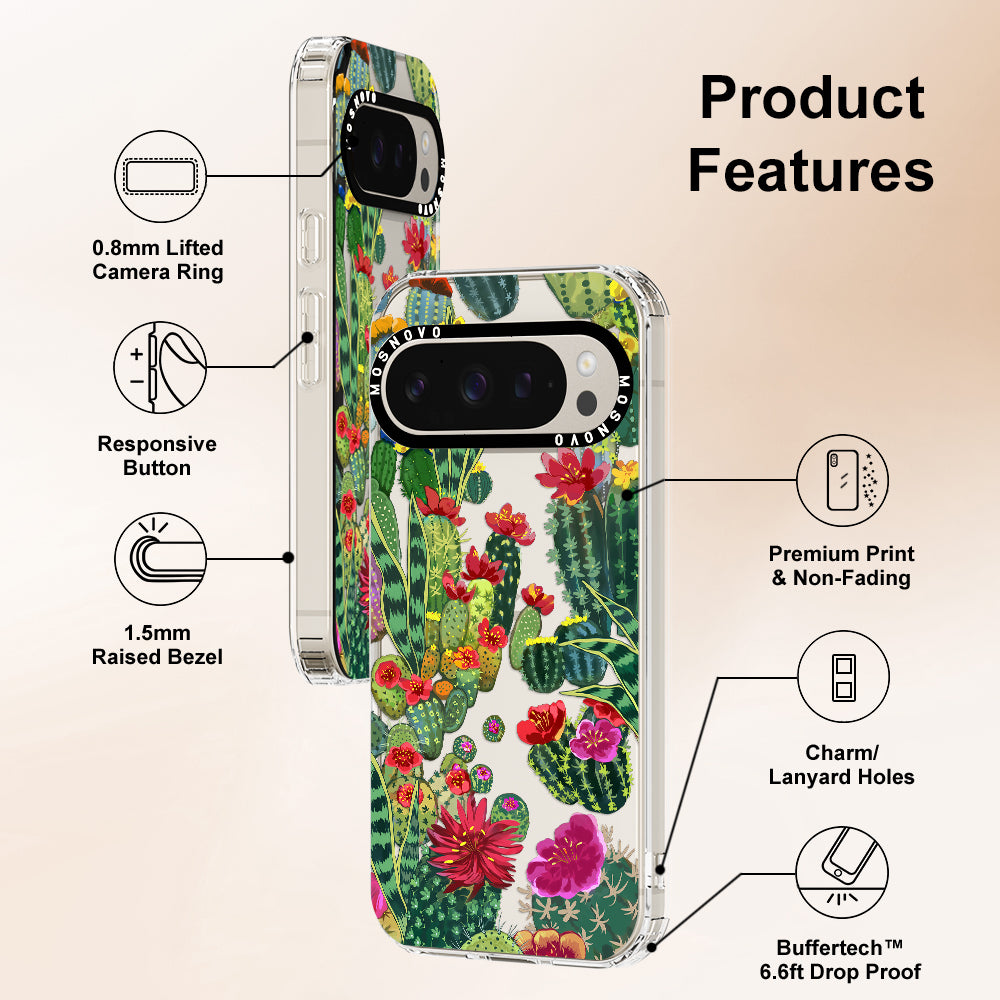 Cactus Garden Phone Case - Google Pixel 9 Pro Case