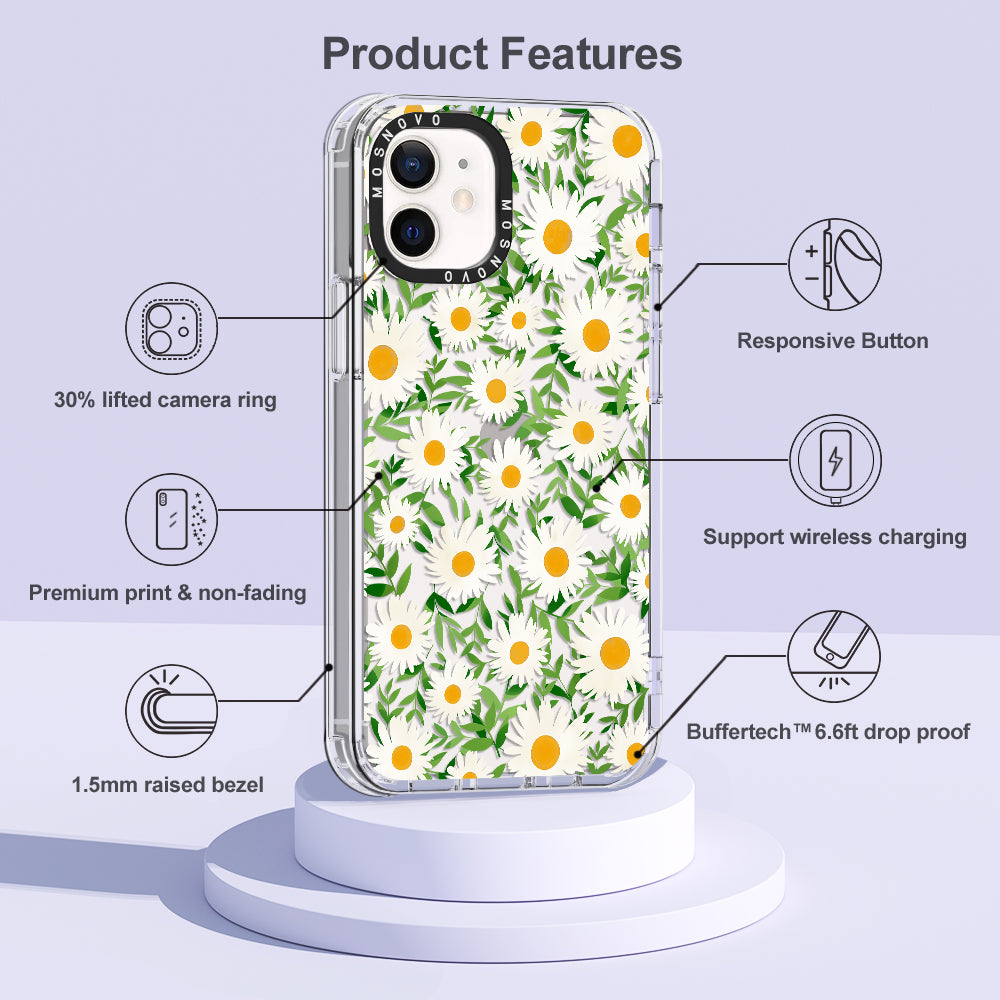 Daisies Phone Case - iPhone 12 Mini Case