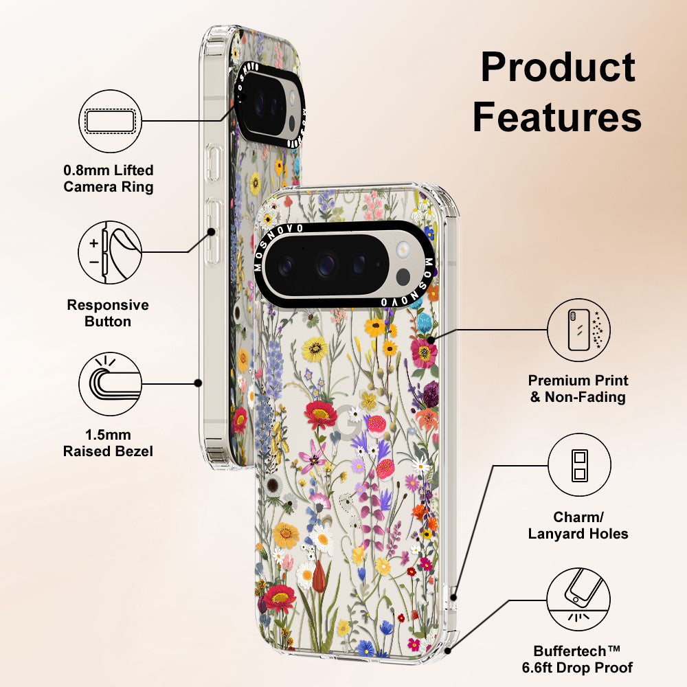 Wildflower Meadow Phone Case - Google Pixel 9 Pro Case