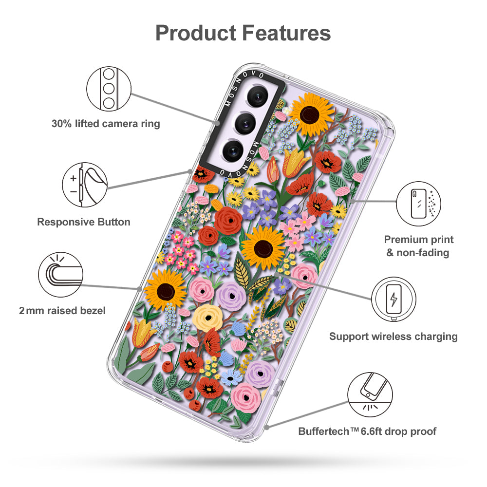 Blossom & Bloom Phone Case - Samsung Galaxy S21 FE Case