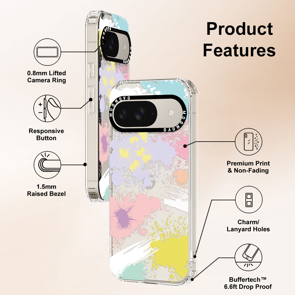 Splash Paint Phone Case - Google Pixel 9 Case