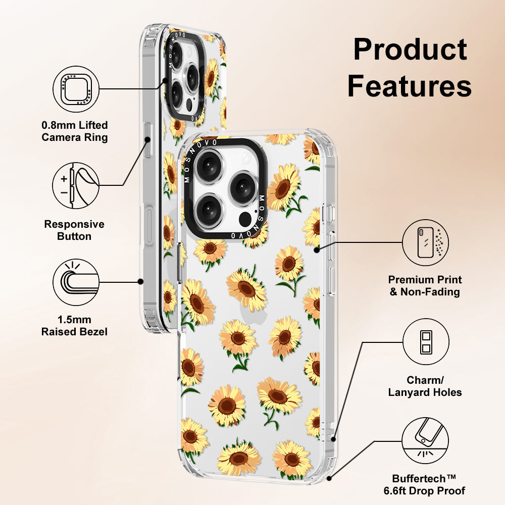 Sunflowers Phone Case - iPhone 16 Pro Case