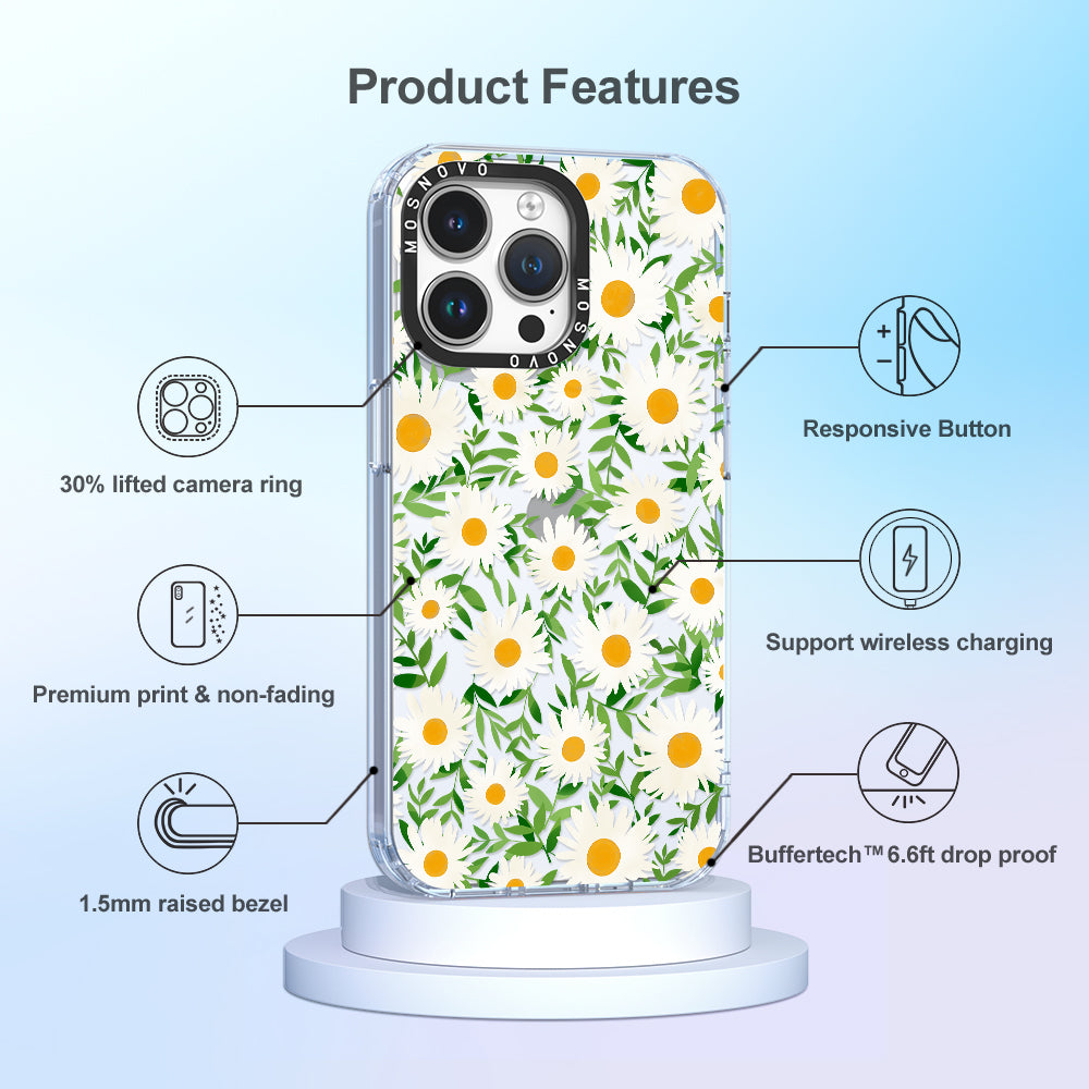 Daisies Phone Case - iPhone 14 Pro Max Case