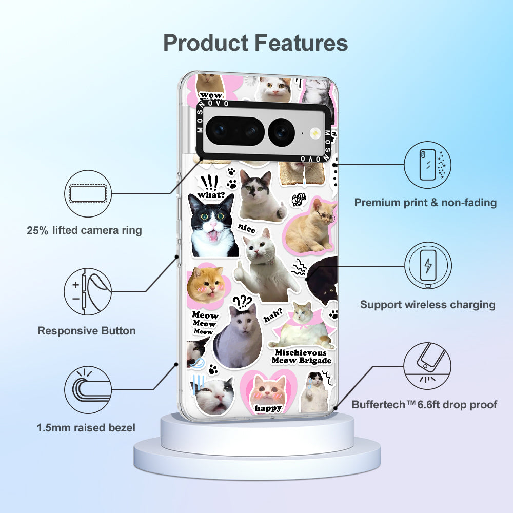 The Cat Brigade Phone Case - Google Pixel 7 Pro Case