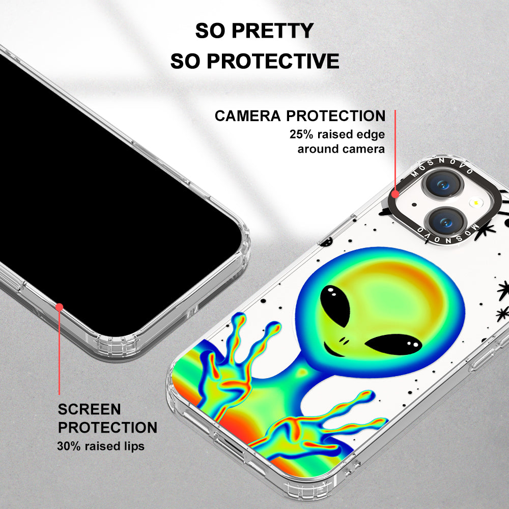 Alien Piece Phone Case - iPhone 14 Plus Case