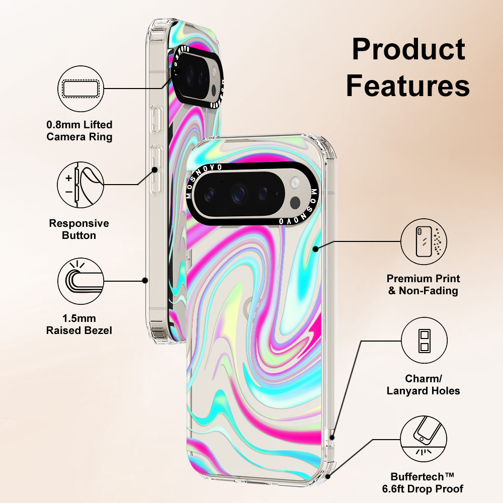 Psychedelic Swirls Phone Case - Google Pixel 9 Pro Case