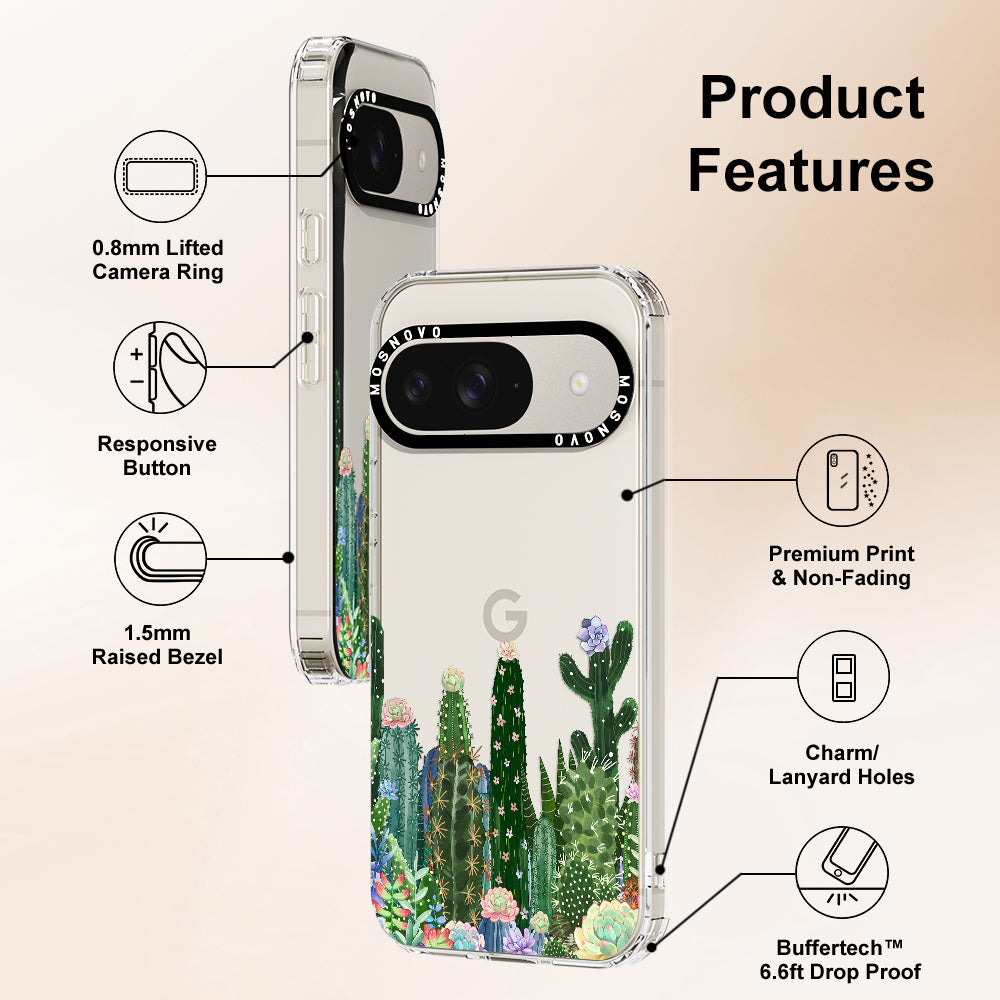 Succulents Garden Phone Case - Google Pixel 9 Case