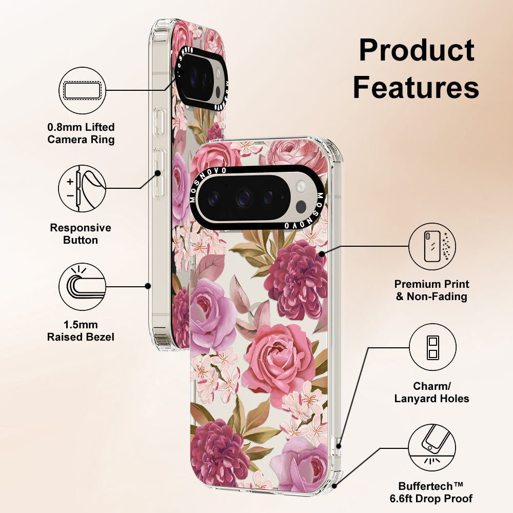 Blossom Flower Floral Phone Case - Google Pixel 9 Pro Case