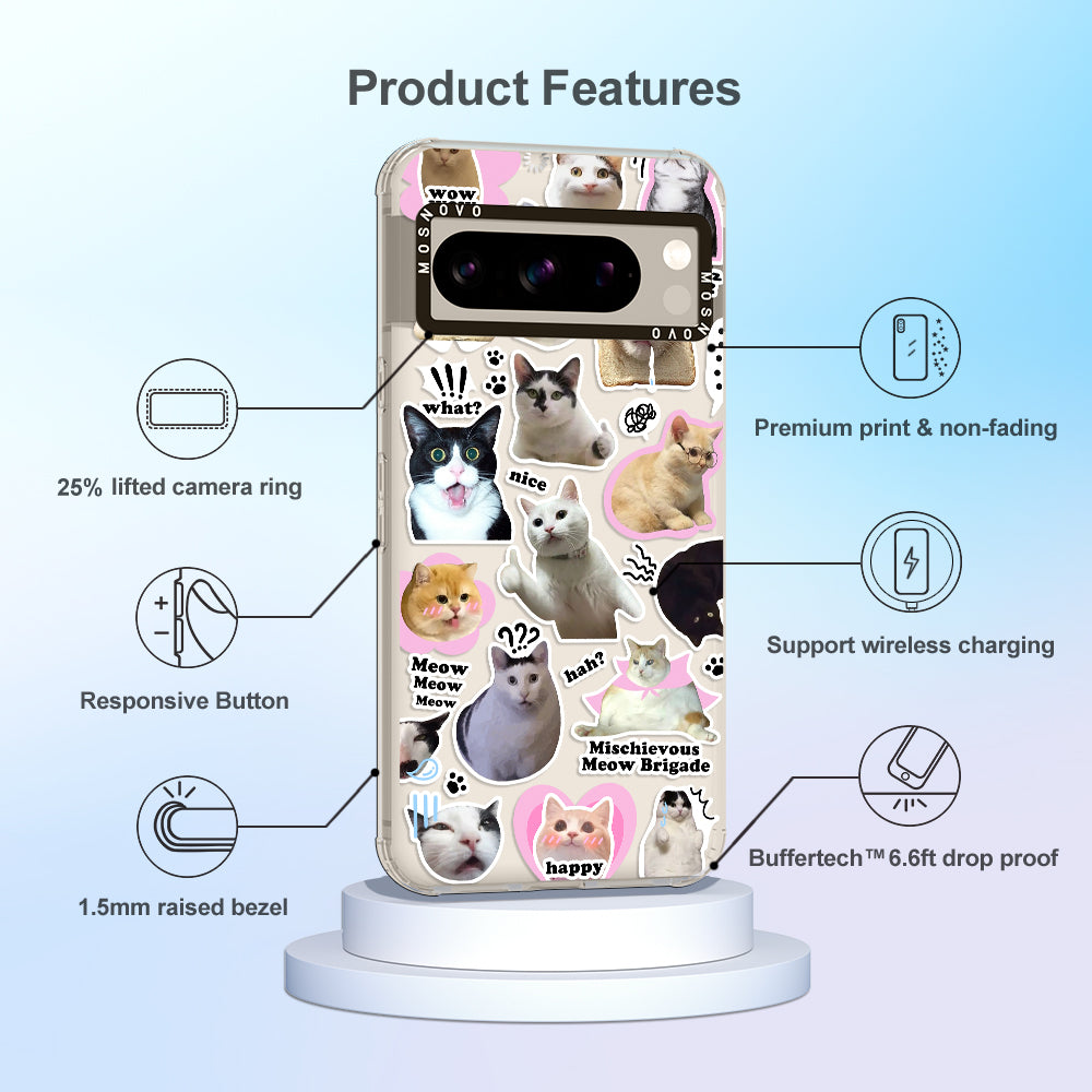 The Cat Brigade Phone Case - Google Pixel 8 Pro Case