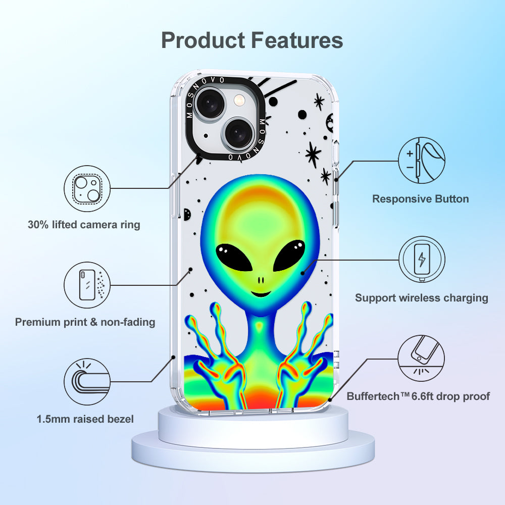 Alien Piece Phone Case - iPhone 15 Case