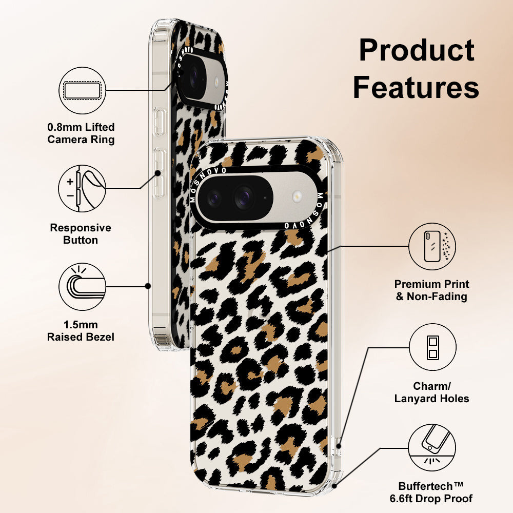 Leopard Print Phone Case - Google Pixel 9 Case