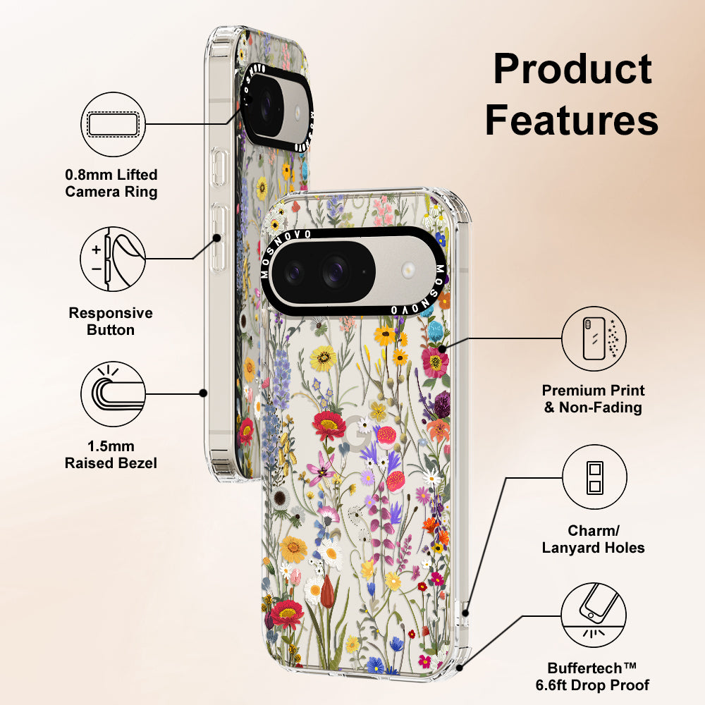 Wildflower Meadow Phone Case - Google Pixel 9 Case