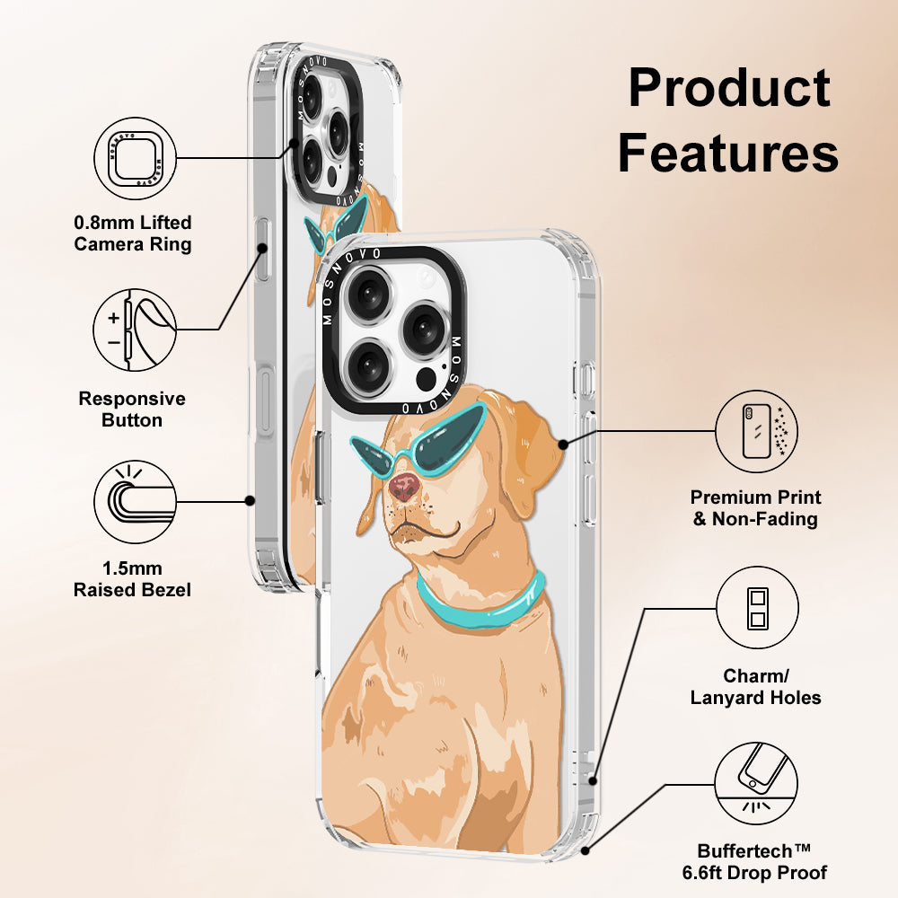 Labrador Phone Case - iPhone 16 Pro Max Case - MOSNOVO