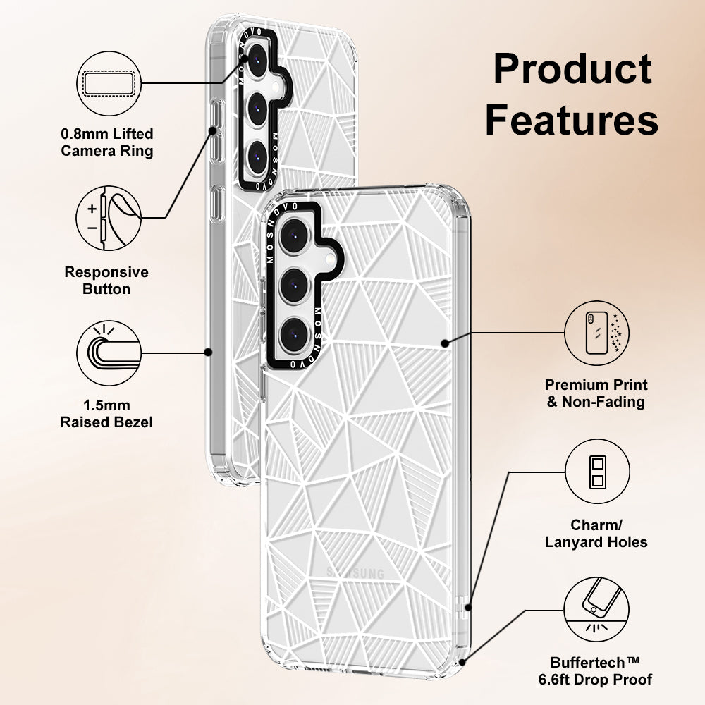 3D Bargraph Phone Case - Samsung Galaxy S24 FE Case - MOSNOVO