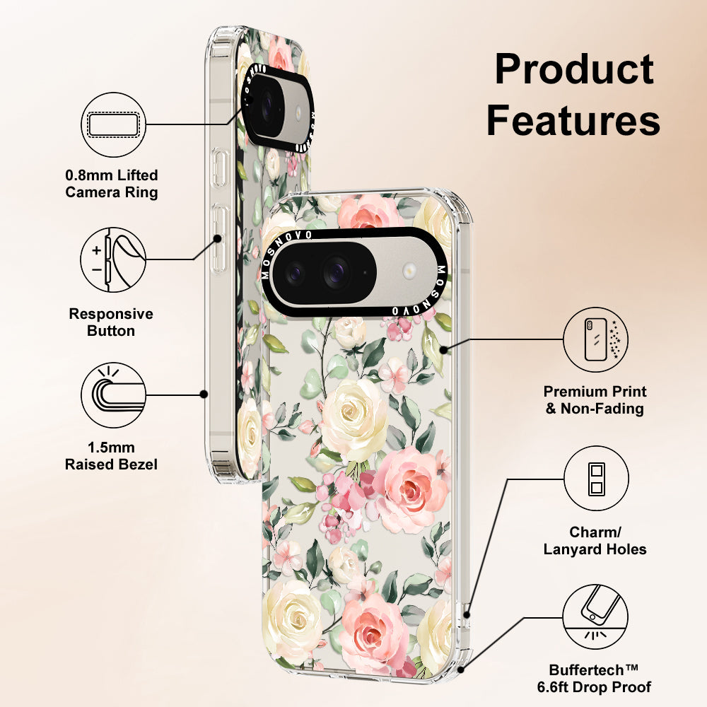 Watercolor Floral Phone Case - Google Pixel 9 Case