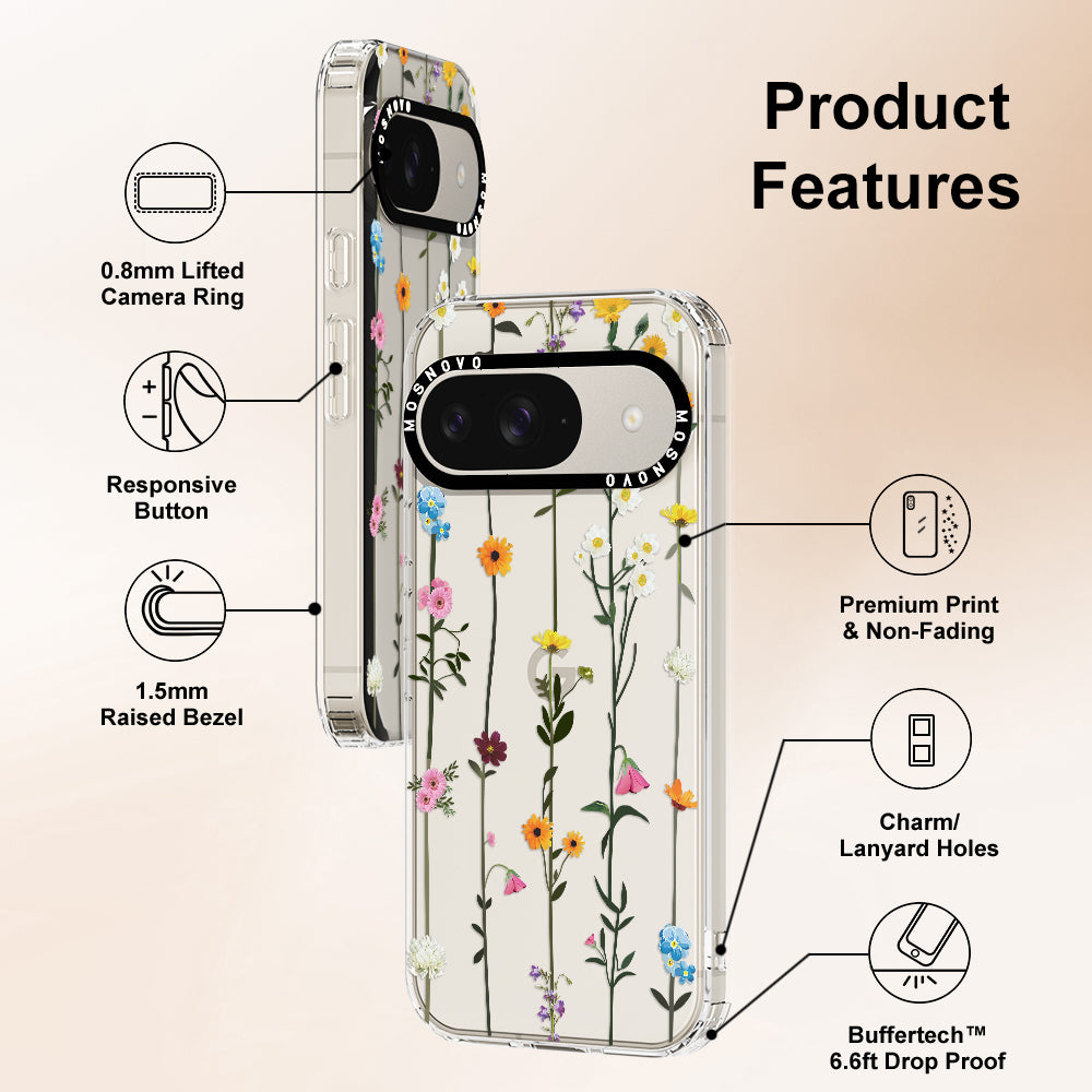 Wild Flowers Phone Case - Google Pixel 9 Case