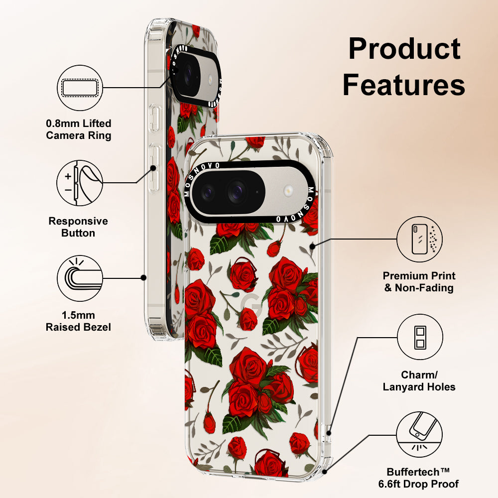 Roses Phone Case - Google Pixel 9 Case