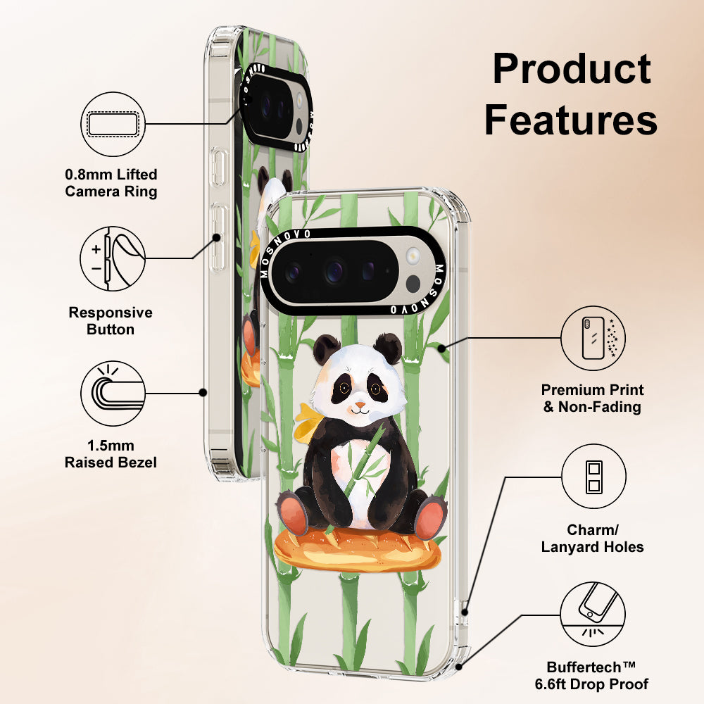 Bambo Panda Phone Case - Google Pixel 9 Pro Case