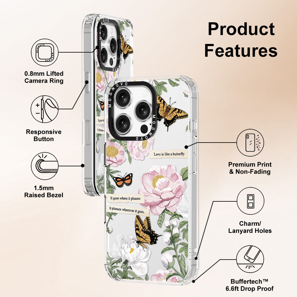 Bloom Phone Case - iPhone 16 Pro Case - MOSNOVO