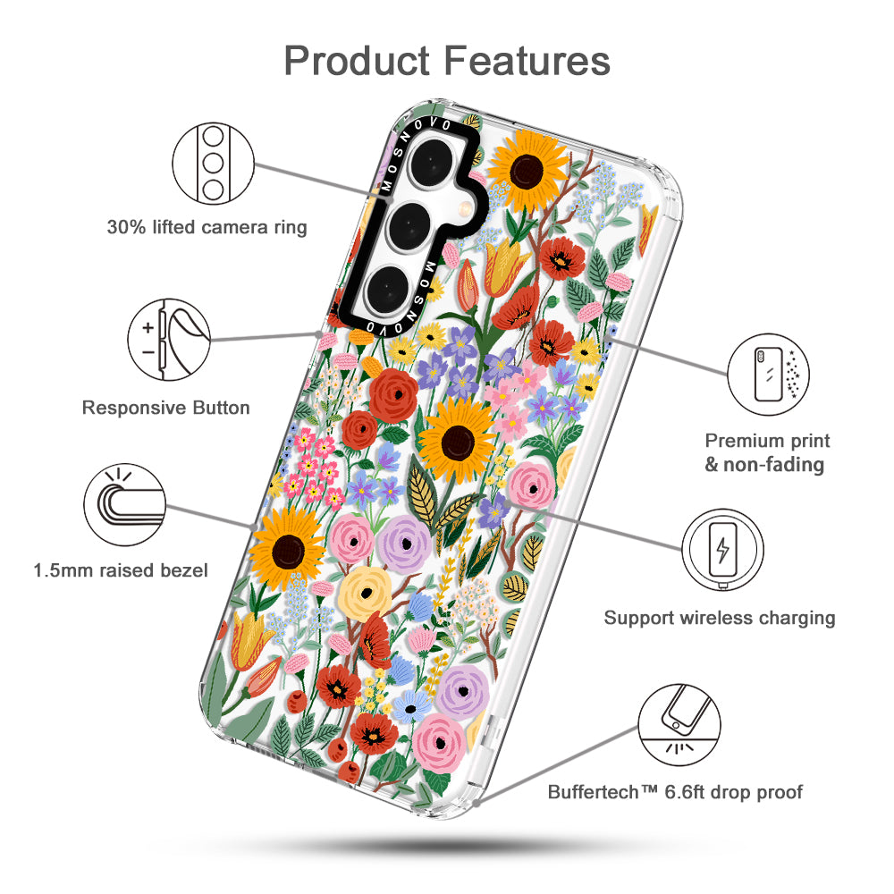 Blossom & Bloom Phone Case - Samsung Galaxy S23 FE Case