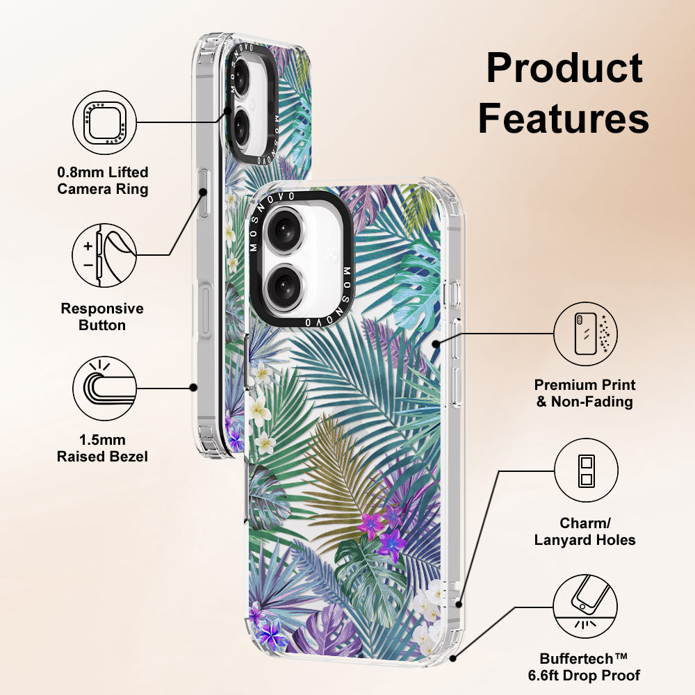 Tropical Rainforests Phone Case - iPhone 16 Plus Case - MOSNOVO