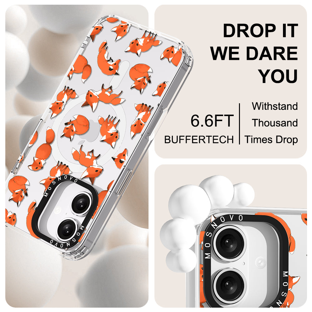 Fox Phone Case - iPhone 16 Plus Case - MOSNOVO