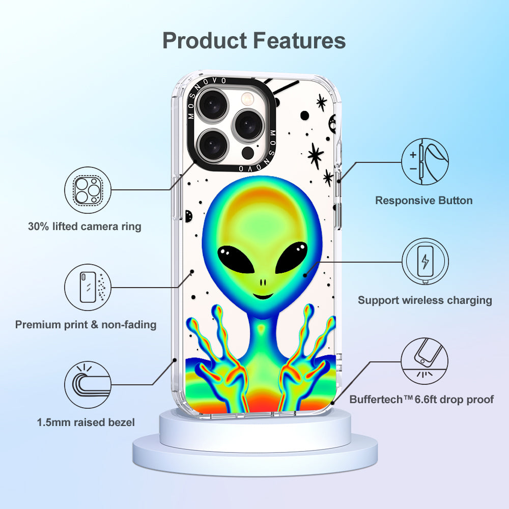 Alien Piece Phone Case - iPhone 15 Pro Max Case