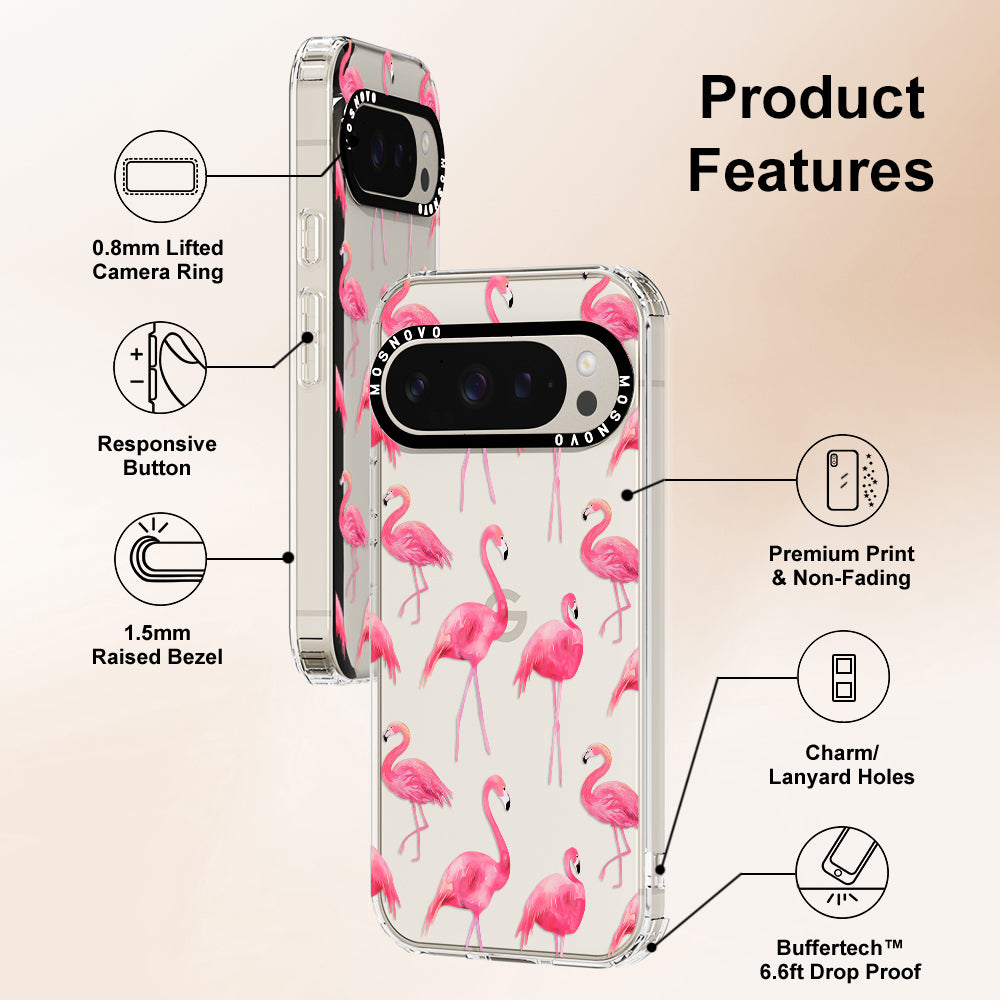 Flamingo Phone Case - Google Pixel 9 Pro Case