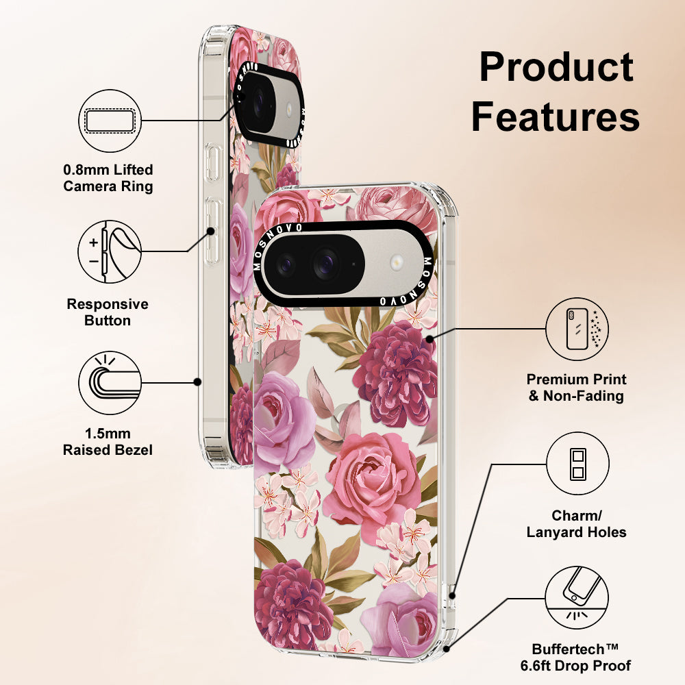 Blossom Flower Floral Phone Case - Google Pixel 9 Case