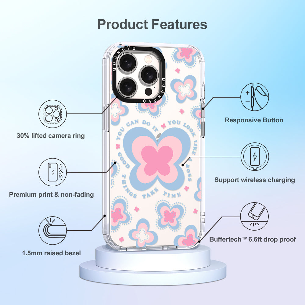 Blooming Butterflies Phone Case - iPhone 15 Pro Max Case