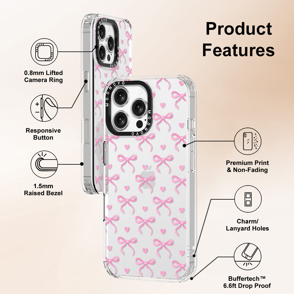 Bowtiful Love Phone Case - iPhone 16 Pro Max Case