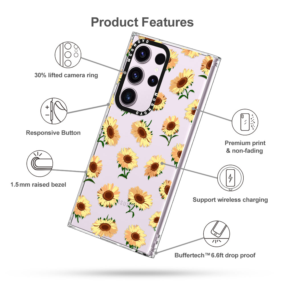 Sunflowers Phone Case - Samsung Galaxy S23 Ultra Case