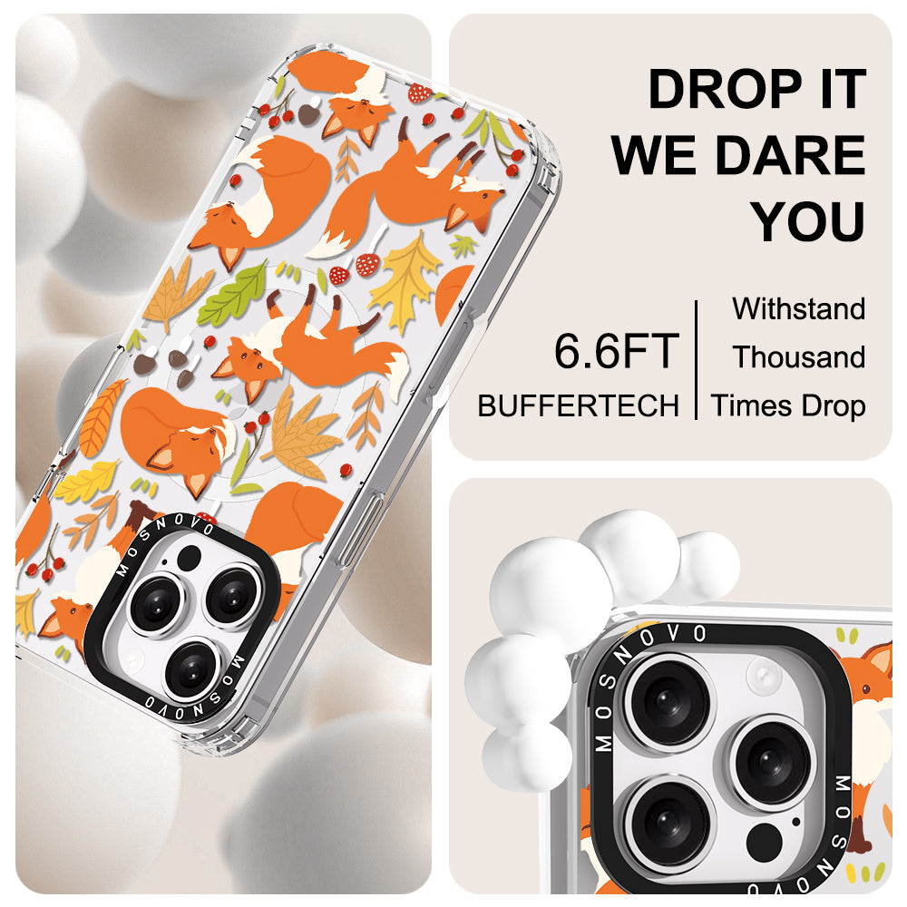 Autumn Fox Phone Case - iPhone 16 Pro Max Case - MOSNOVO