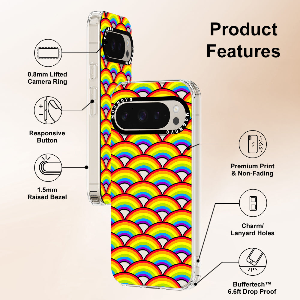 Rainbow Phone Case - Google Pixel 9 Pro Case