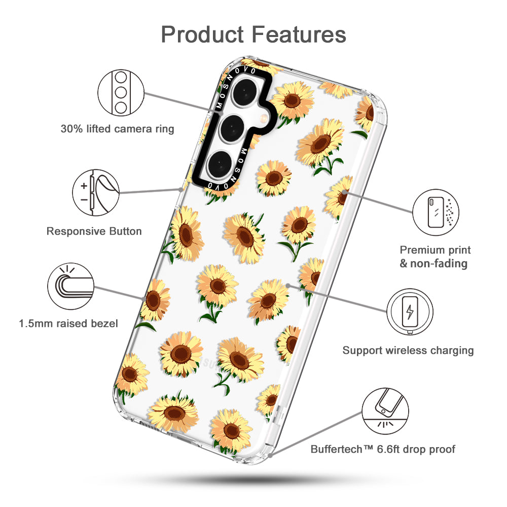 Sunflowers Phone Case - Samsung Galaxy S23 FE Case