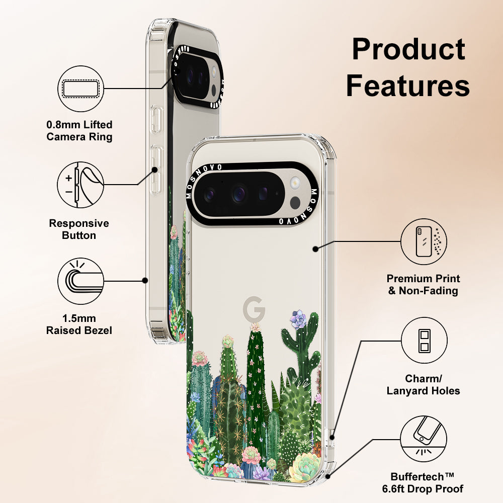 Succulents Garden Phone Case - Google Pixel 9 Pro Case