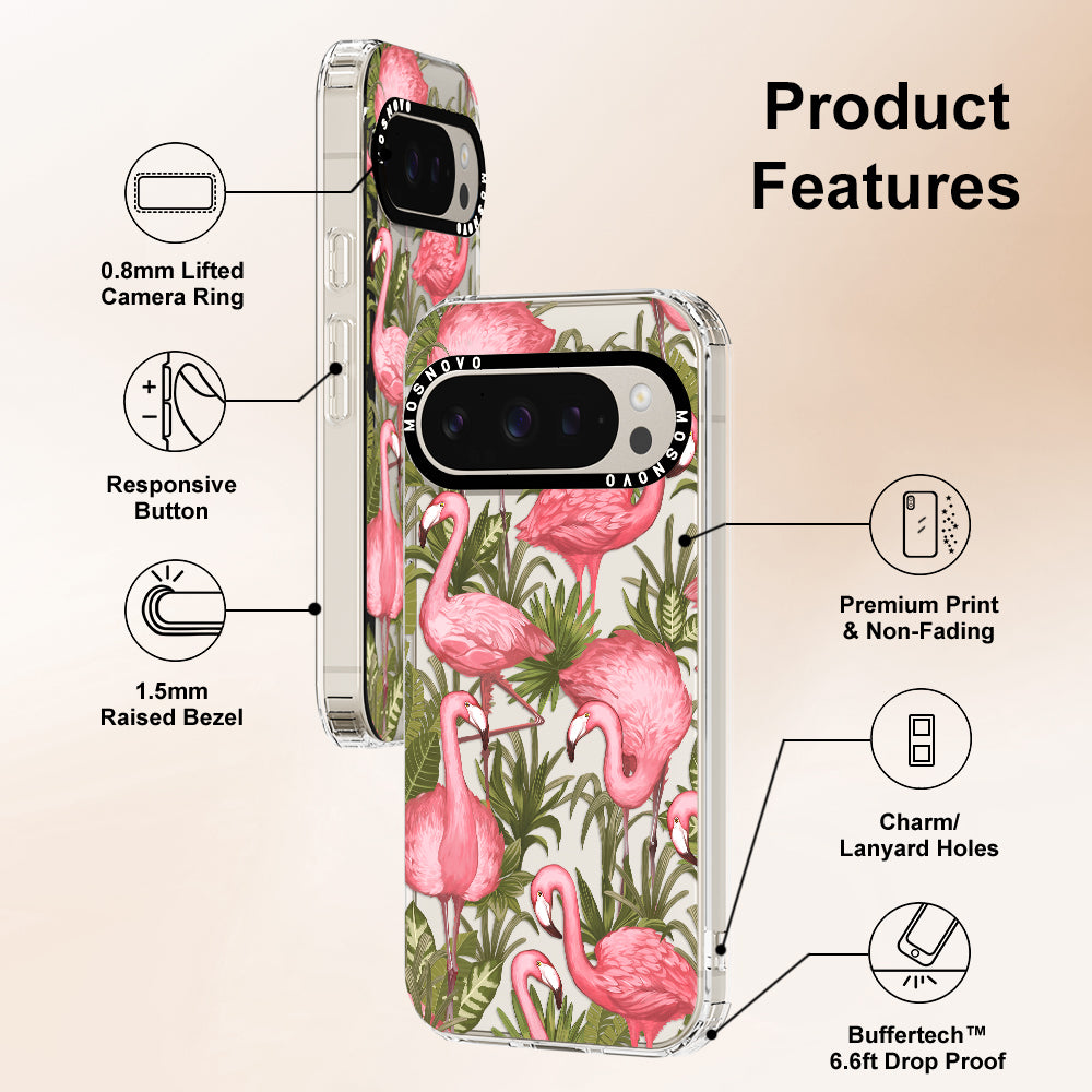 Flamingo Art Phone Case - Google Pixel 9 Pro XL Case