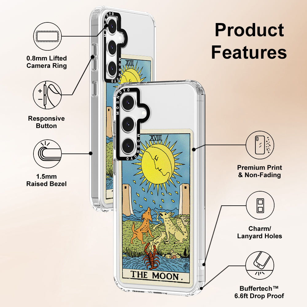 The Moon Phone Case - Samsung Galaxy S24 FE Case - MOSNOVO