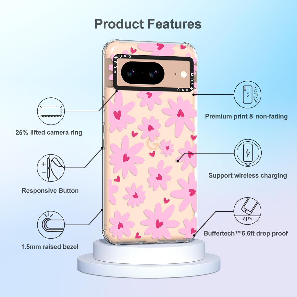 Love in Bloom Phone Case - Google Pixel 8 Case