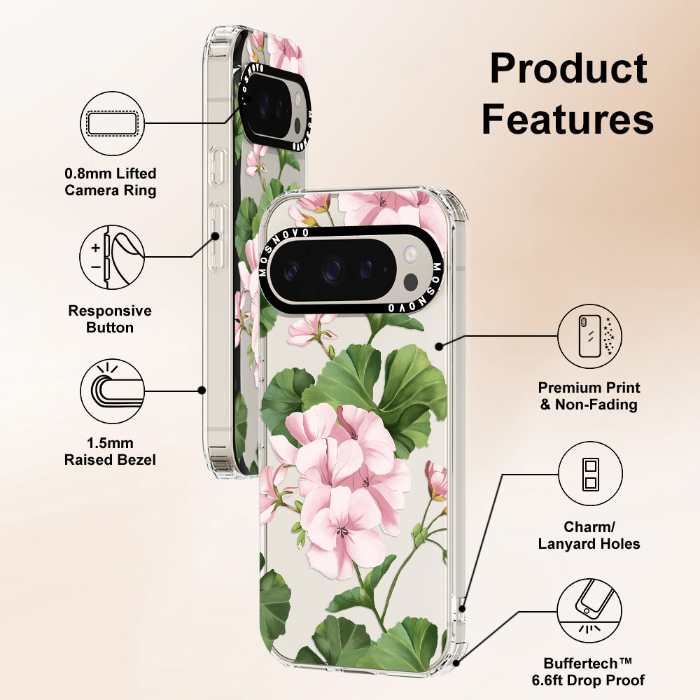 Geranium Phone Case - Google Pixel 9 Pro Case